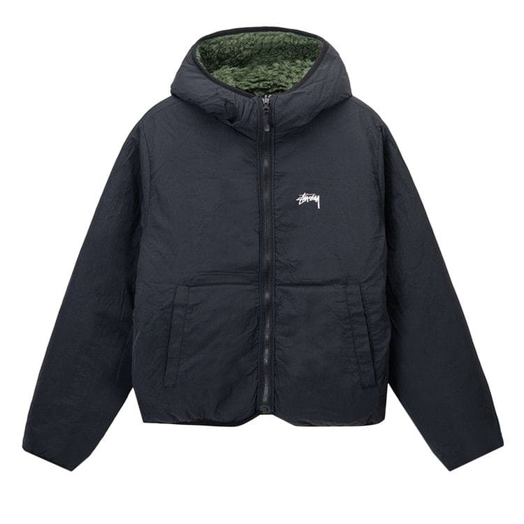 Stussy Sherpa Jacket Olive