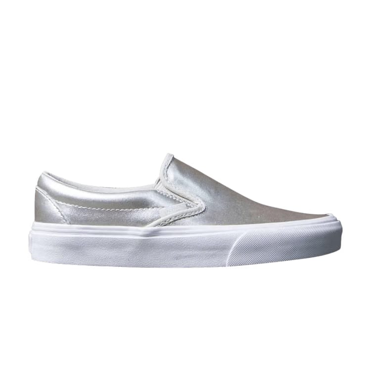 Classic Slip-On Metallic Silver