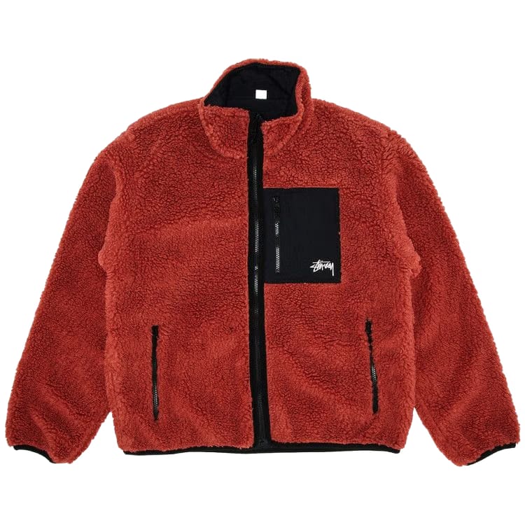 Stussy Sherpa Reversible Jacket Tera