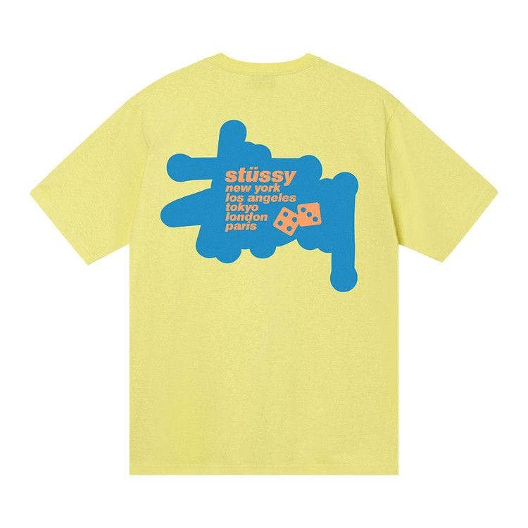 Stussy Silhouette T-Shirt Yellow