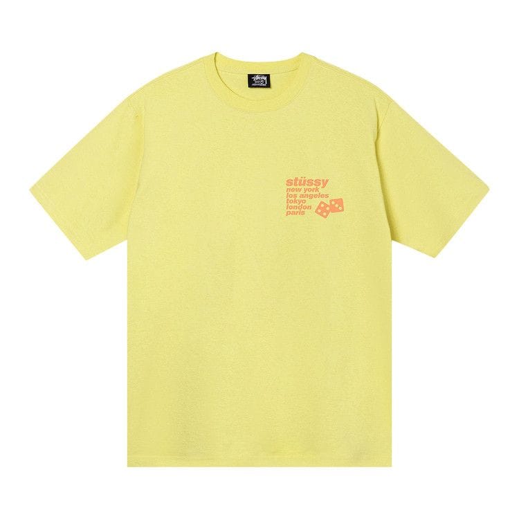 Stussy Silhouette T-Shirt Yellow