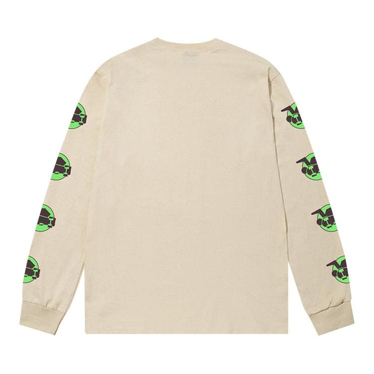 Stussy Skateman Long-Sleeve T-Shirt Putty