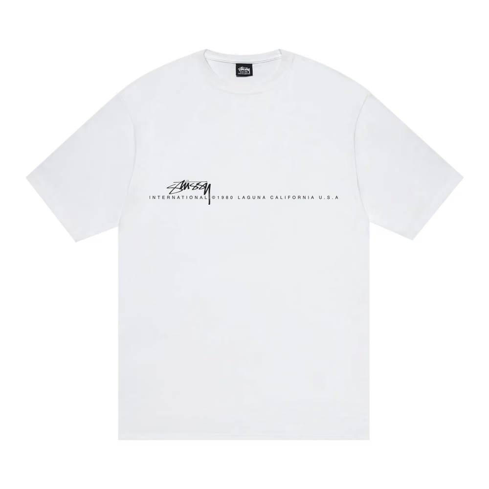 Stussy Smooth 80 T-Shirt White