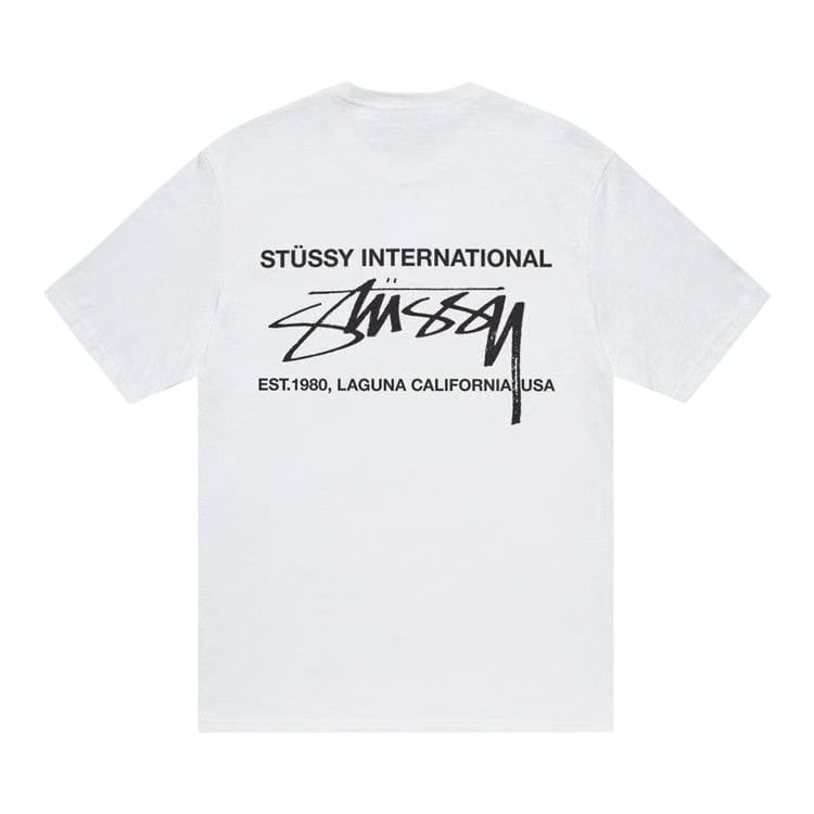 Stussy Smooth International T-Shirt White