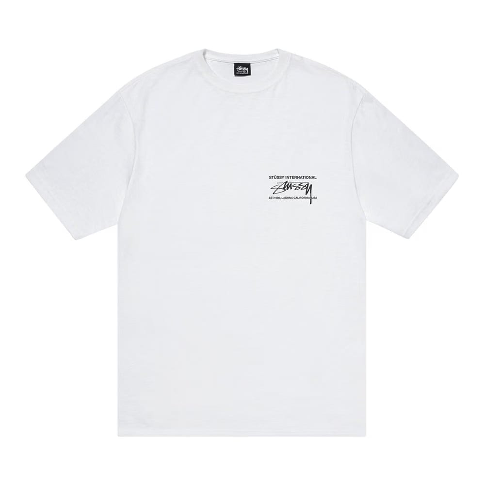 Stussy Smooth International T-Shirt White