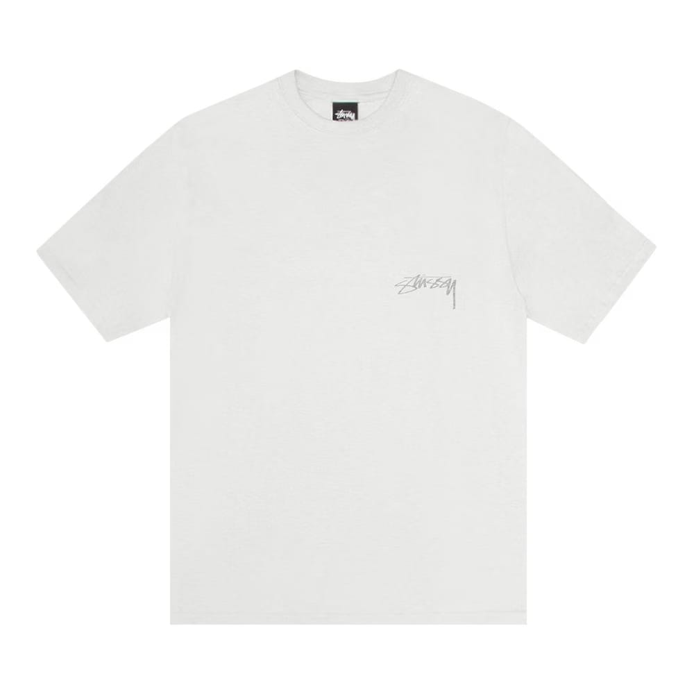 Stussy Smooth Reverse T-Shirt Pigment Dyed Natural
