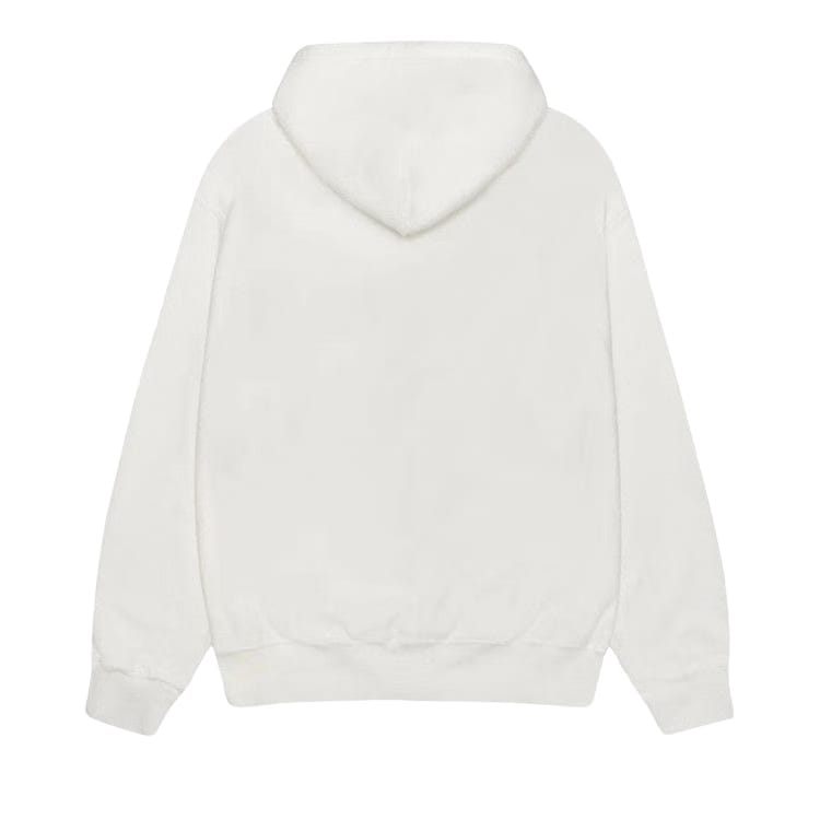 Stussy Smooth Stock Pigment Dyed Zip Hoodie Natural