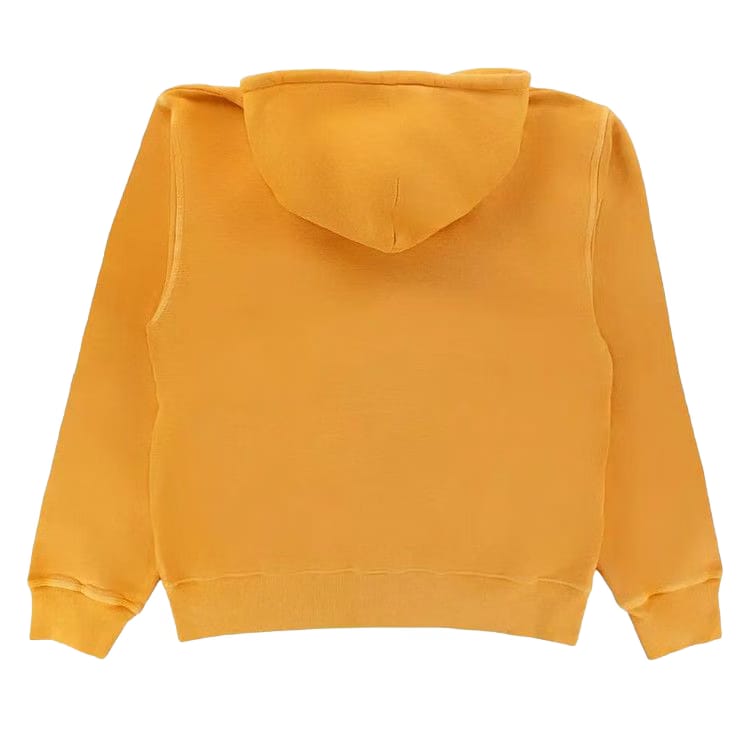 Stussy Smooth Stock Pigment Dyed Zip Hoodie Orange