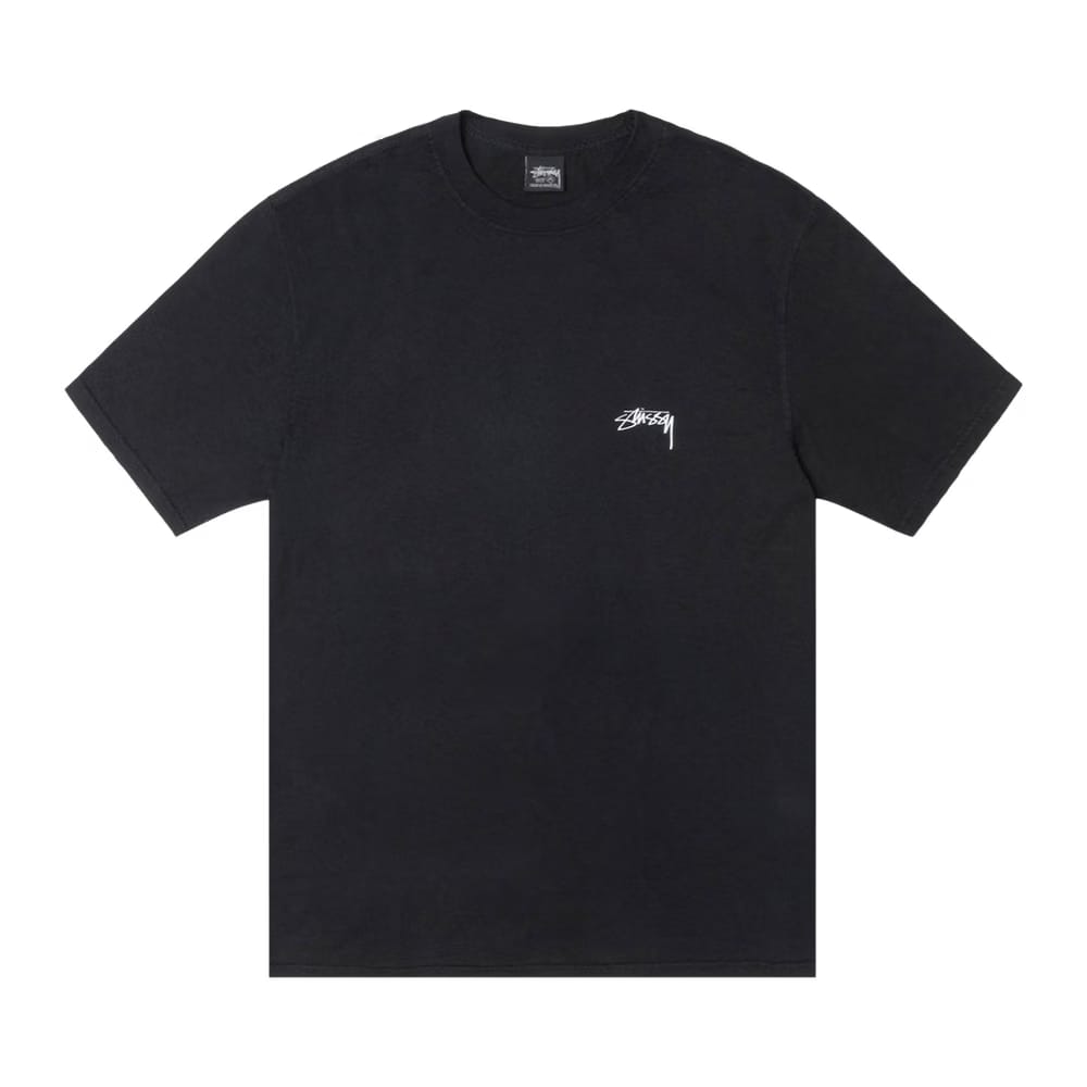 Stussy Smooth Stock T-Shirt Black