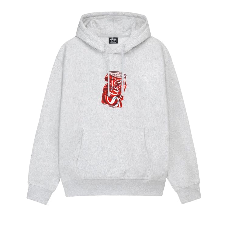 Stussy Soda Can Hoodie Ash Heather