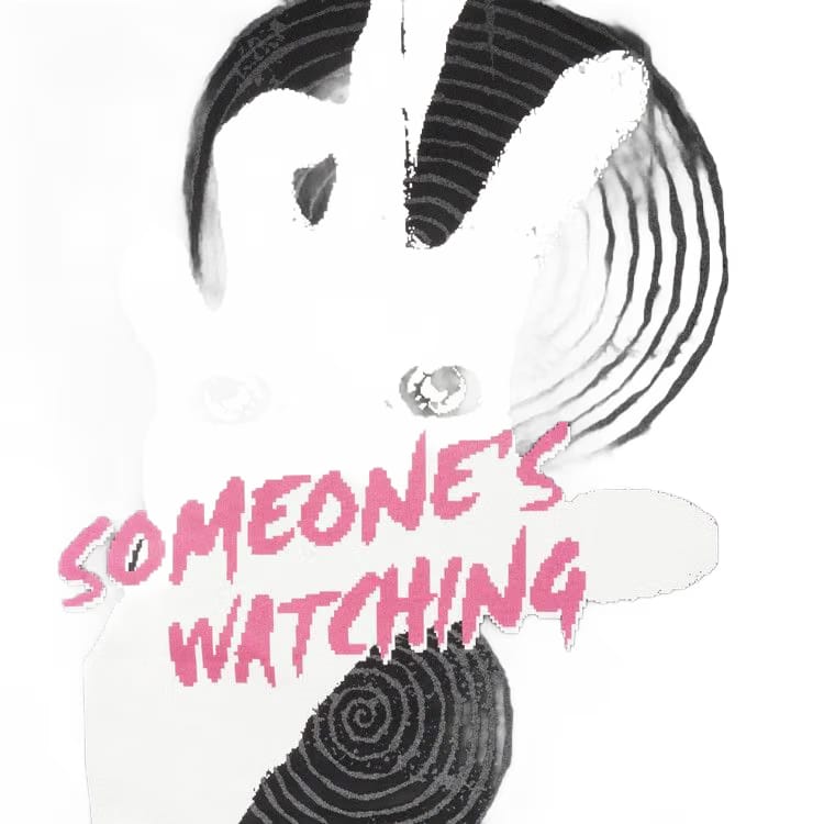 Stussy Someone's Watching T-Shirt Black