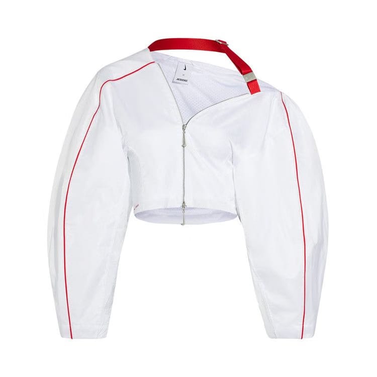 Jacquemus x Nike Shorts Asymmetrical Jacket White