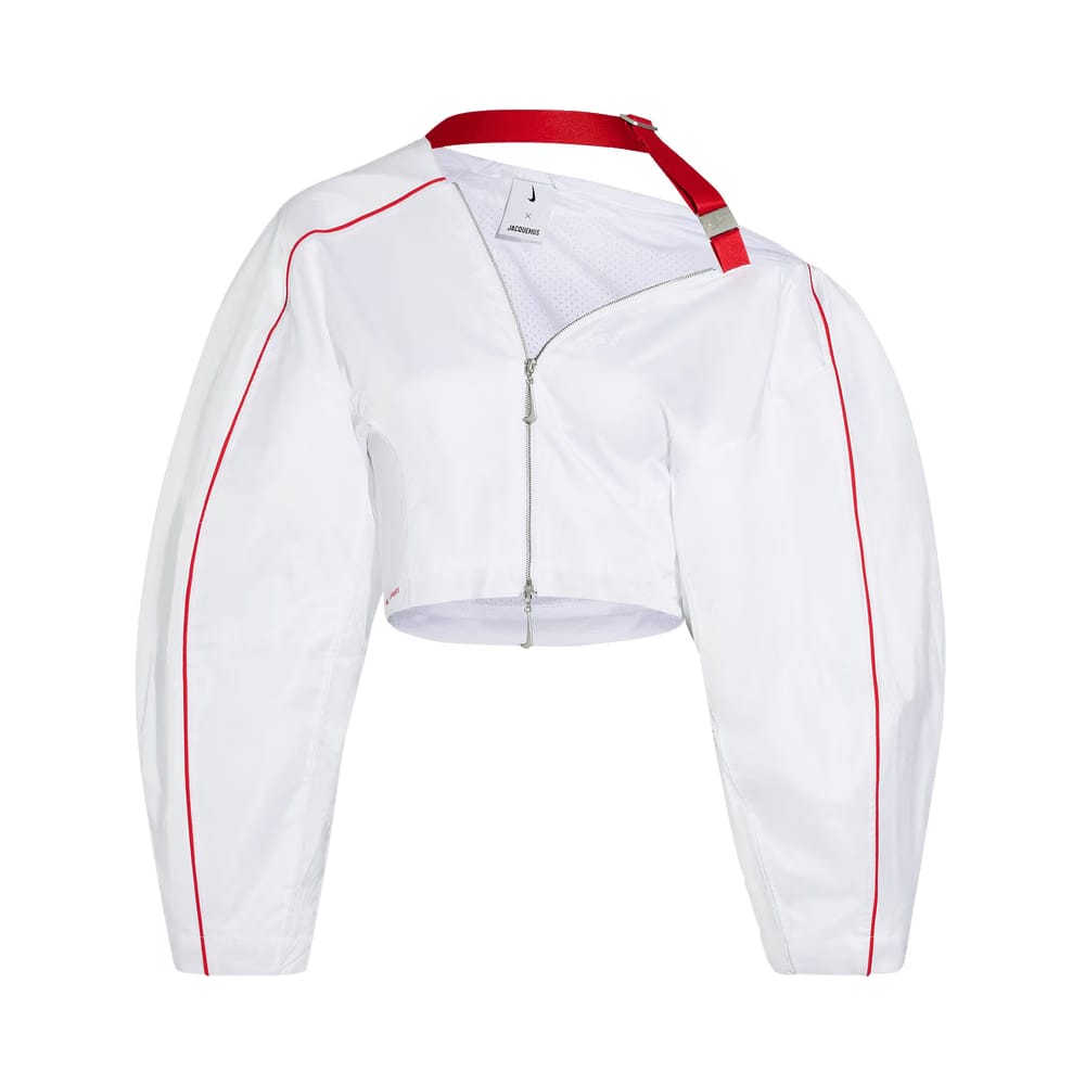 Jacquemus x Nike Shorts Asymmetrical Jacket White