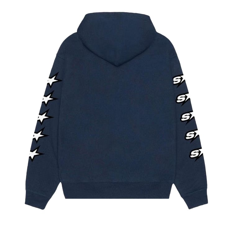 Stussy Speedway Zip Hoodie Navy