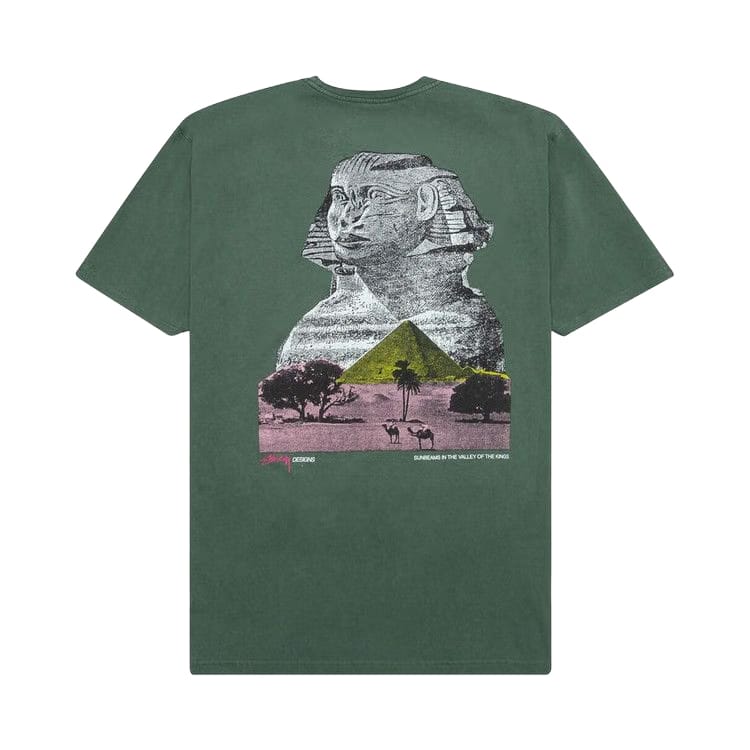 Stussy Sphinx Pigment Dyed T-Shirt Pine