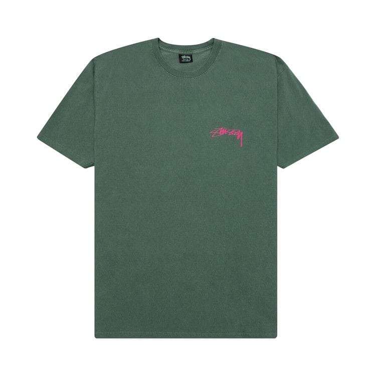 Stussy Sphinx Pigment Dyed T-Shirt Pine