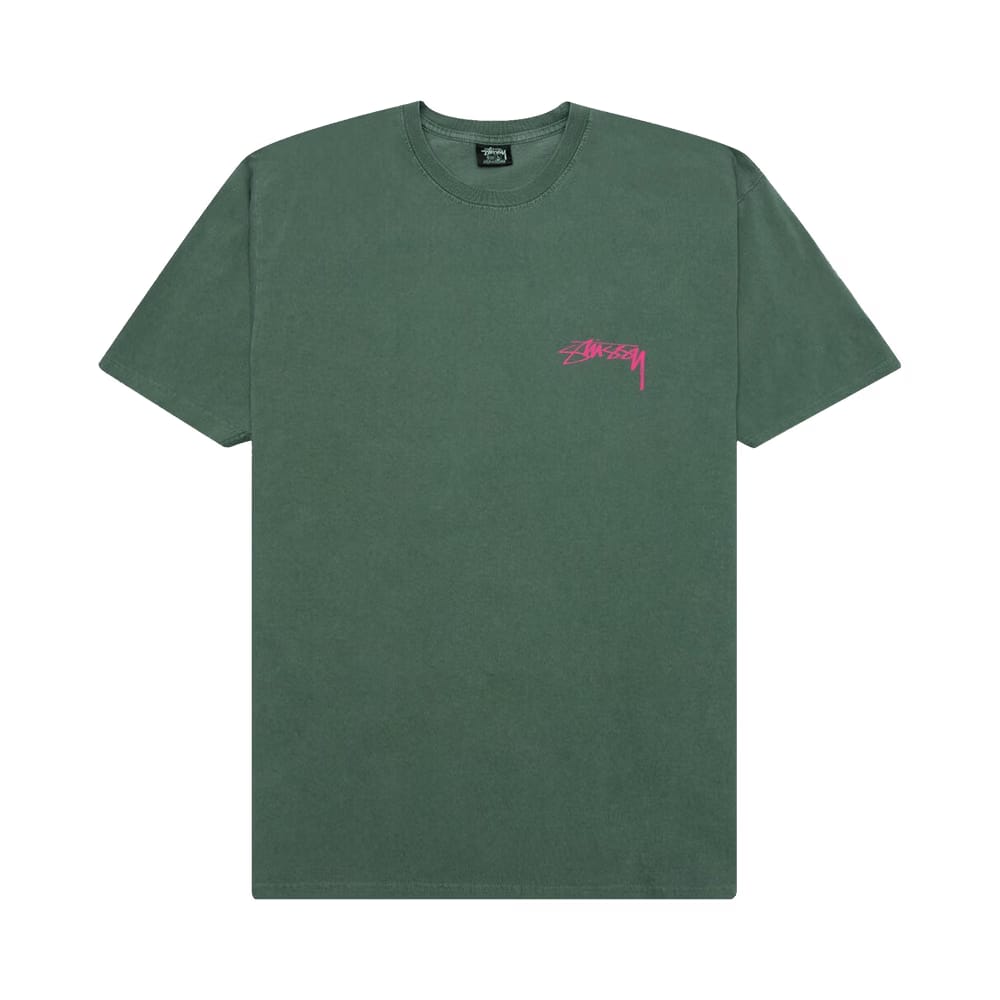Stussy Sphinx Pigment Dyed T-Shirt Pine
