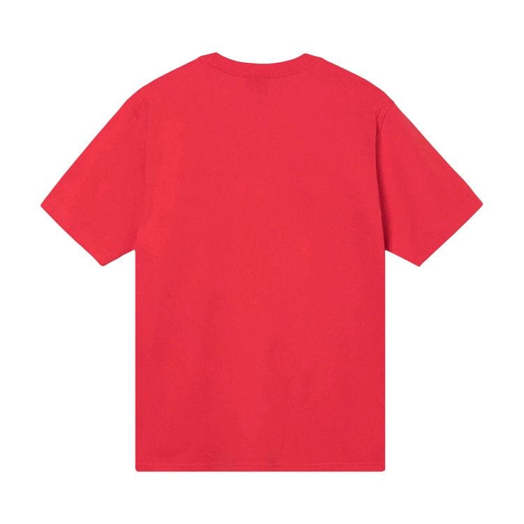 Stussy Split Oval T-Shirt Red