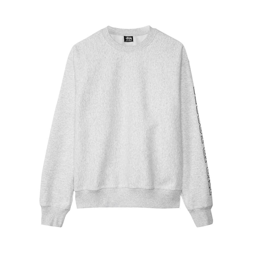 Stussy Sport App. Crew Ash Heather