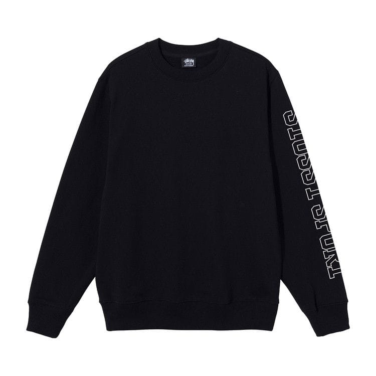 Stussy Sport App. Crew Black