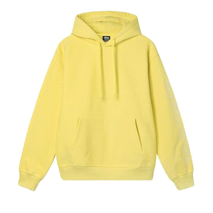 Stussy Sport Appliqué Hood Yellow