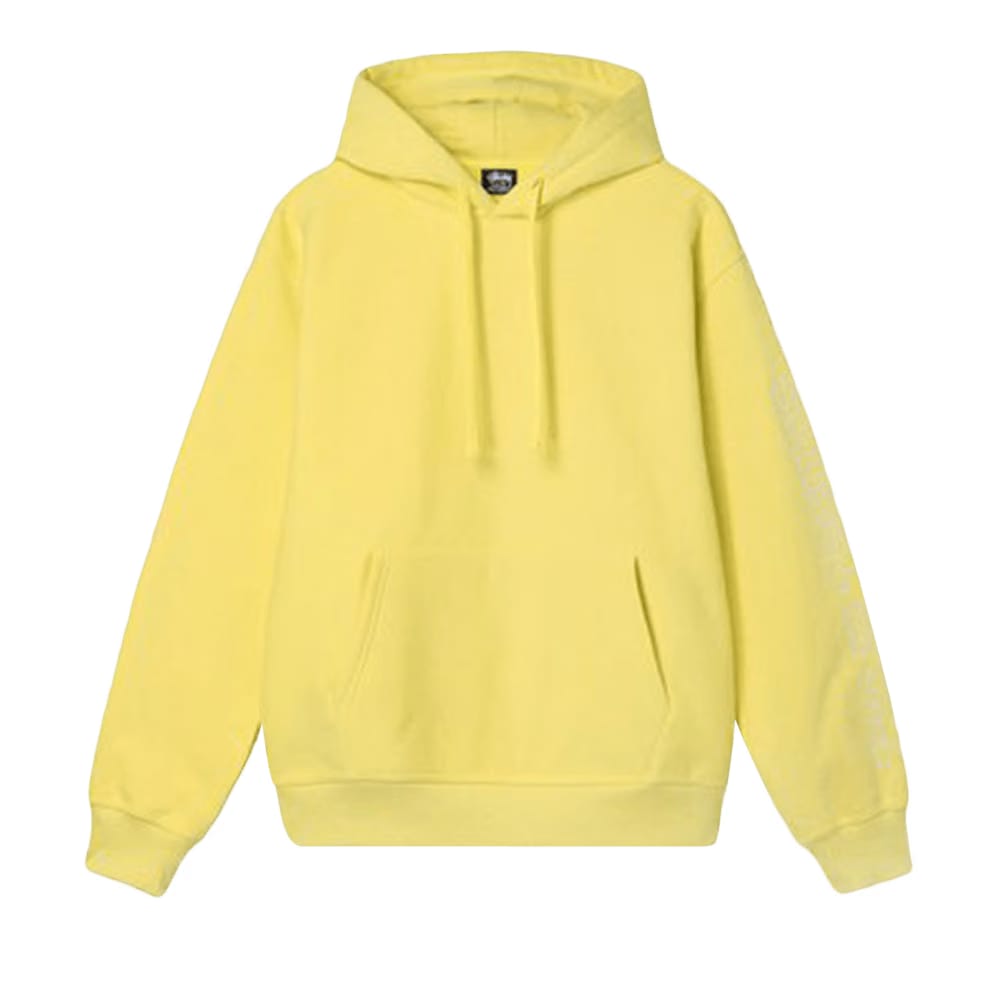Stussy Sport Appliqué Hood Yellow