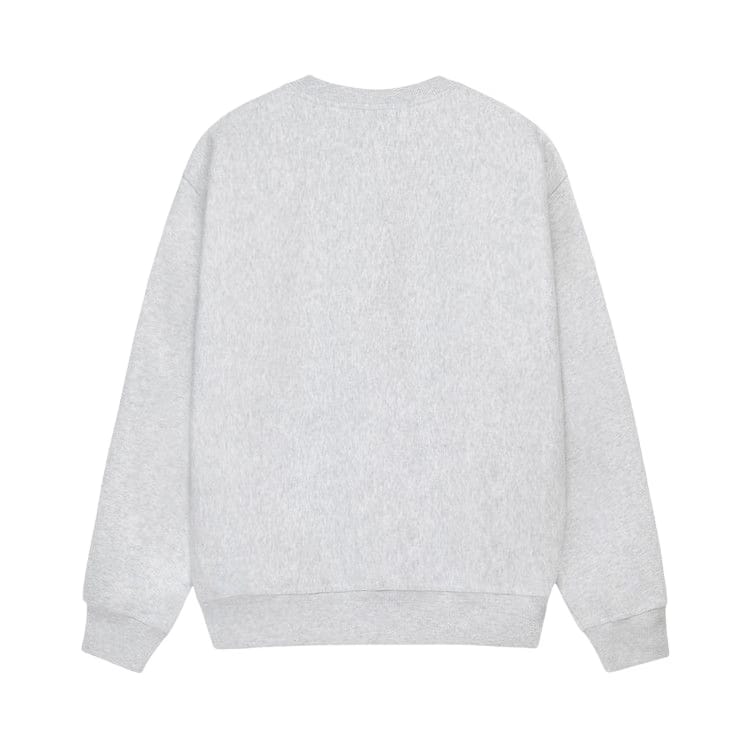 Stussy Sport Script Crew Ash Heather