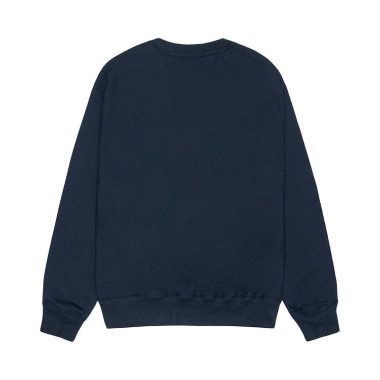 Stussy Sport Script Crew Navy