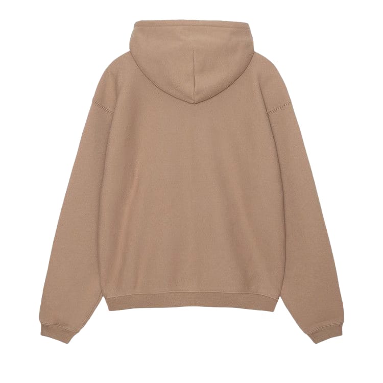 Stussy Sport Zip Hoodie Tan