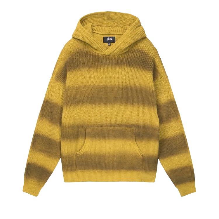 Stussy Spray Dyed Hoodie Tan