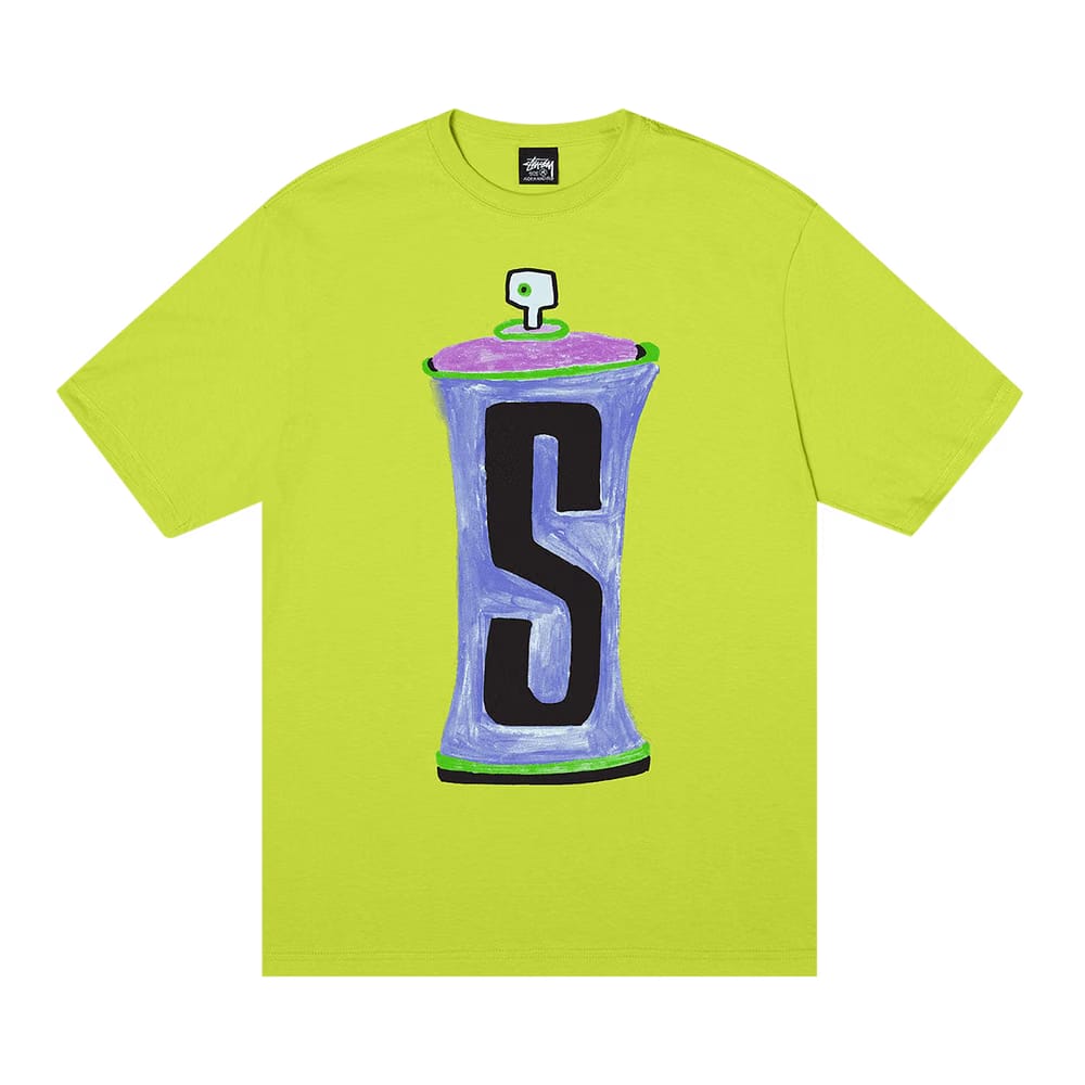 Stussy Spraycan T-Shirt Keylime