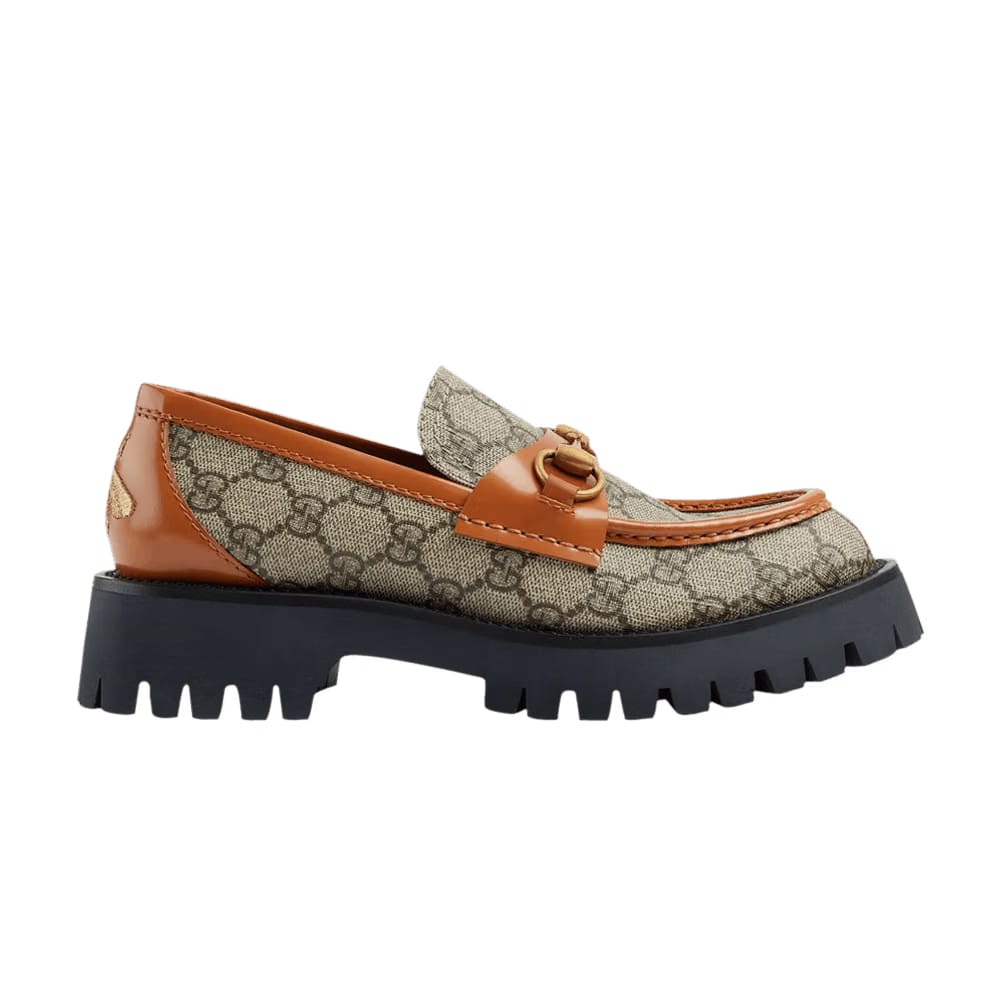 Gucci Wmns Horsebit Loafer 'GG Monogram - Beige'
