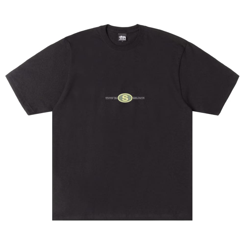 Stussy Worldwide Dot T-Shirt Black