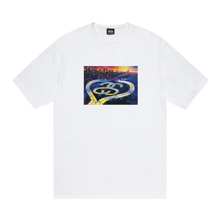 Stussy SS Highway T-Shirt White