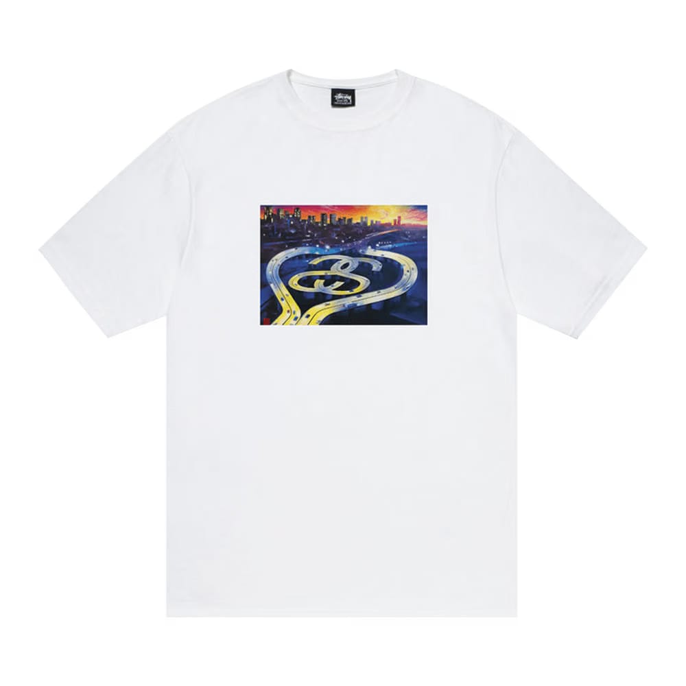 Stussy SS Highway T-Shirt White
