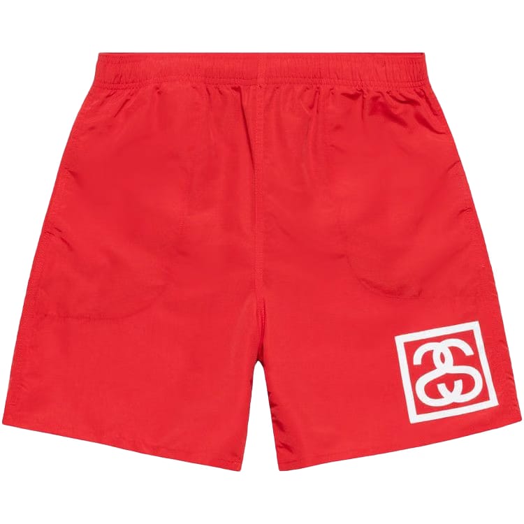 Stussy SS-Link Water Shorts Red
