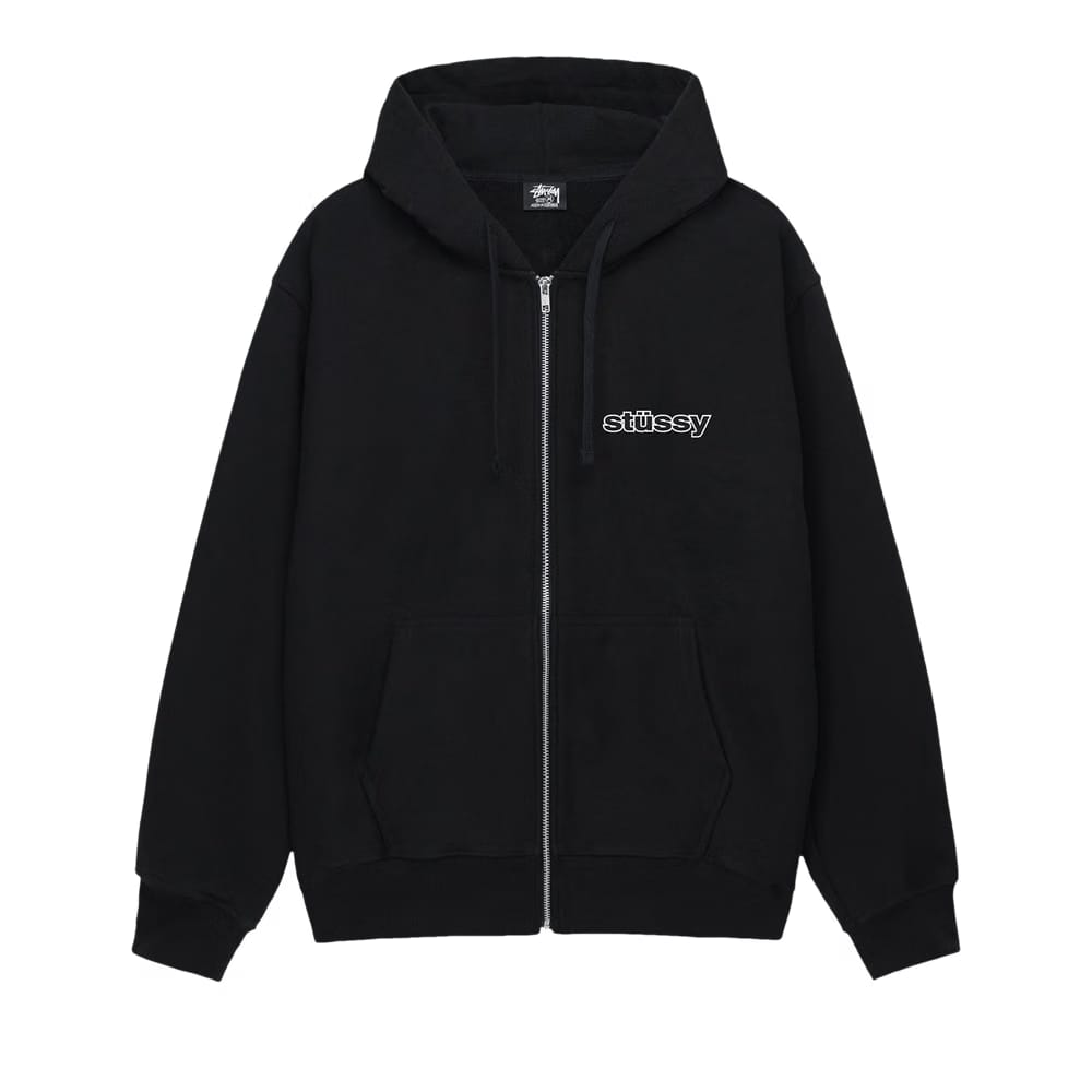 Stussy SS-Link Zip Hoodie Black