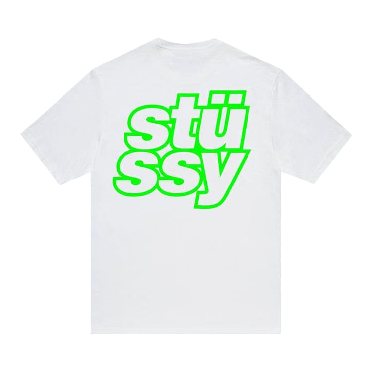Stussy Stacked T-Shirt White