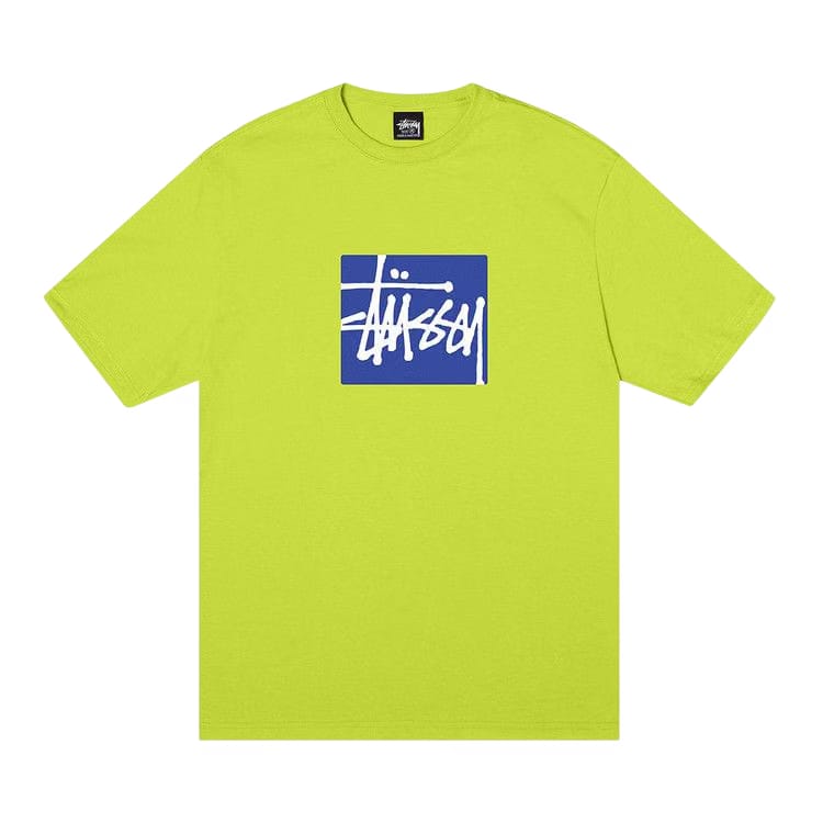 Stussy Stock Box T-Shirt Keylime