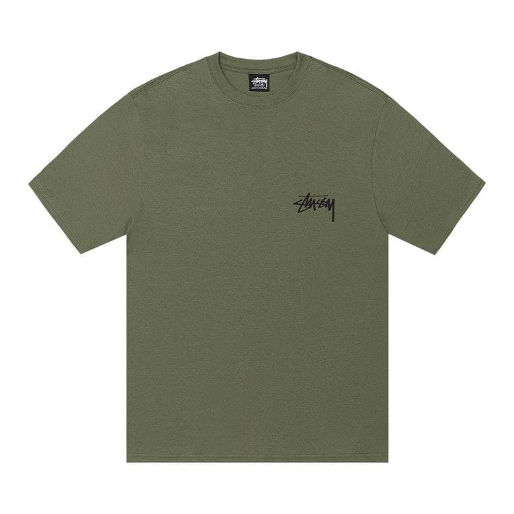Stussy Stock Dog T-Shirt Olive