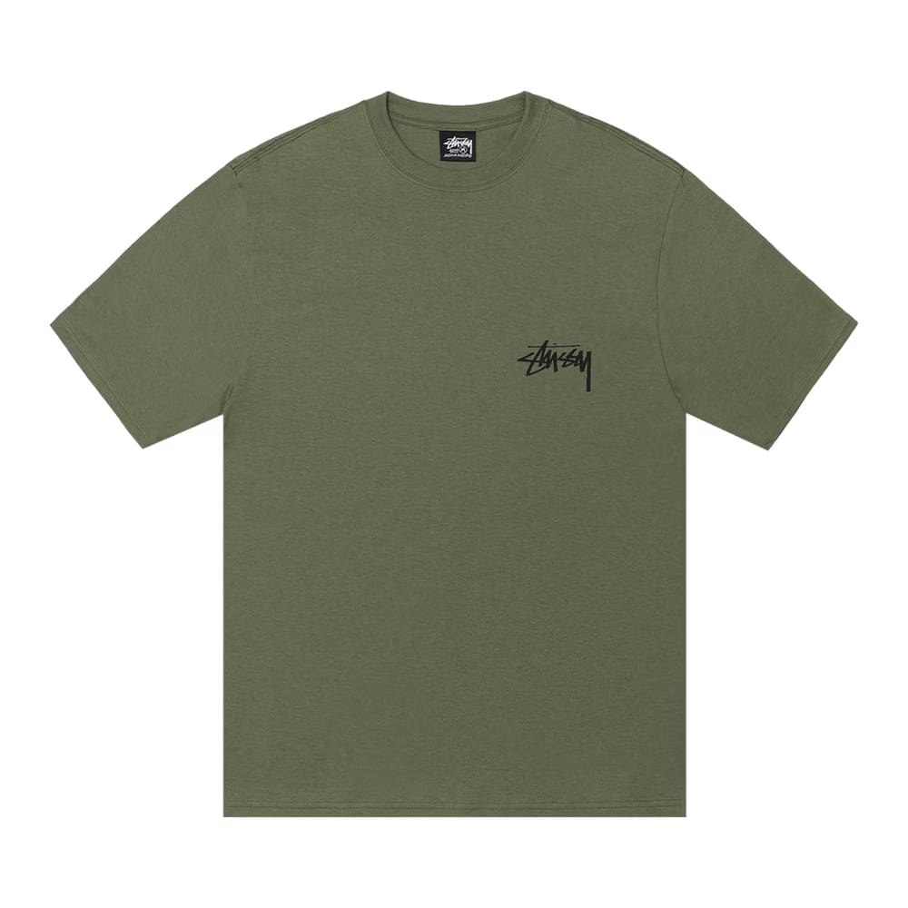 Stussy Stock Dog T-Shirt Olive