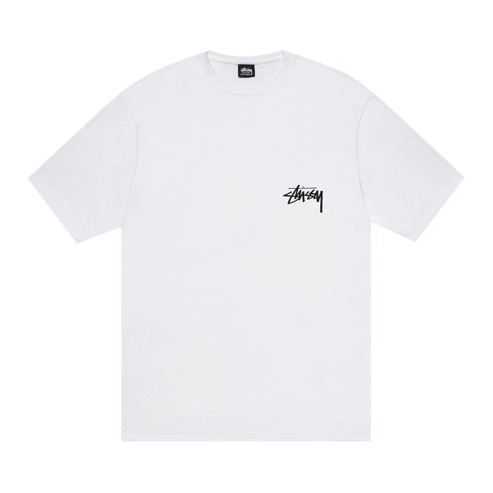 Stussy Stock Dog T-Shirt White