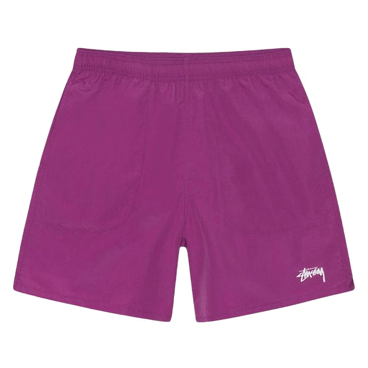 Stussy Stock Elastic Waistband Water Shorts Orchid