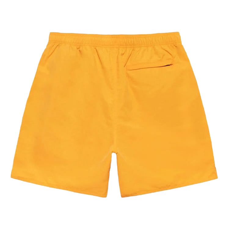 Stussy Stock Elastic Waistband Water Shorts Tangerine