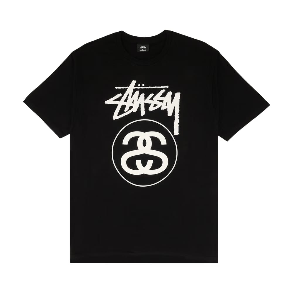 Stussy Stock Link T-Shirt Black