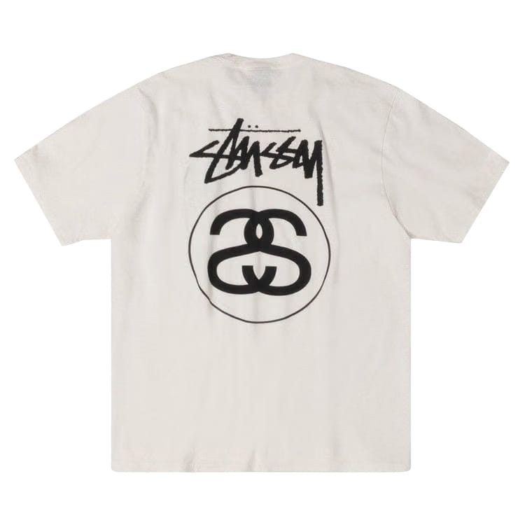 Stussy Stock Link T-Shirt Pigment Dyed Natural