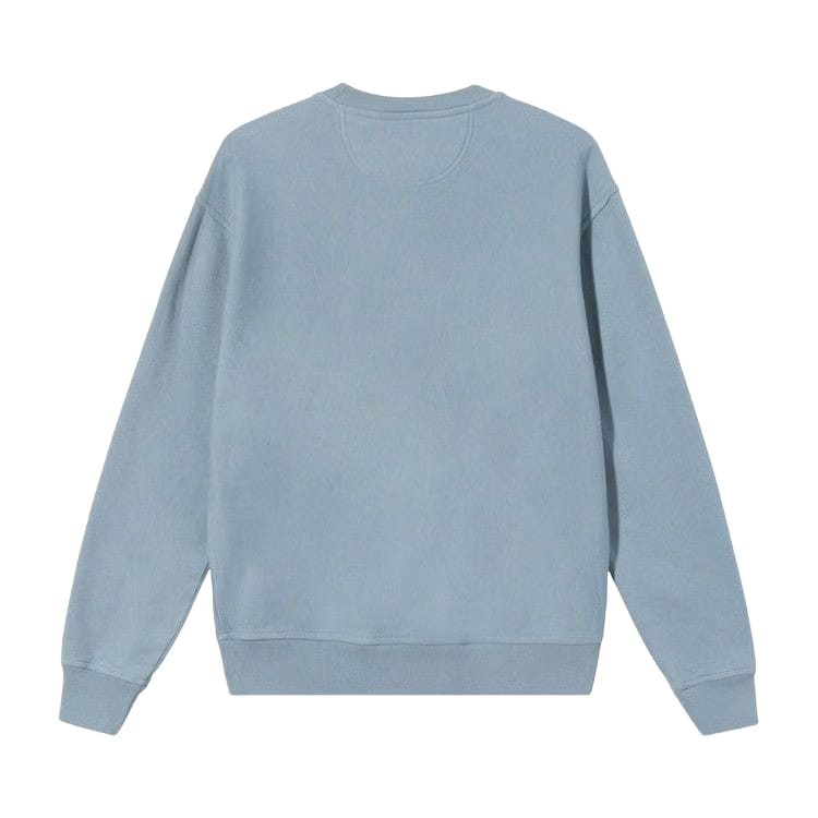 Stussy Stock Logo Crew Slate