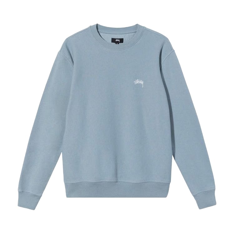 Stussy Stock Logo Crew Slate