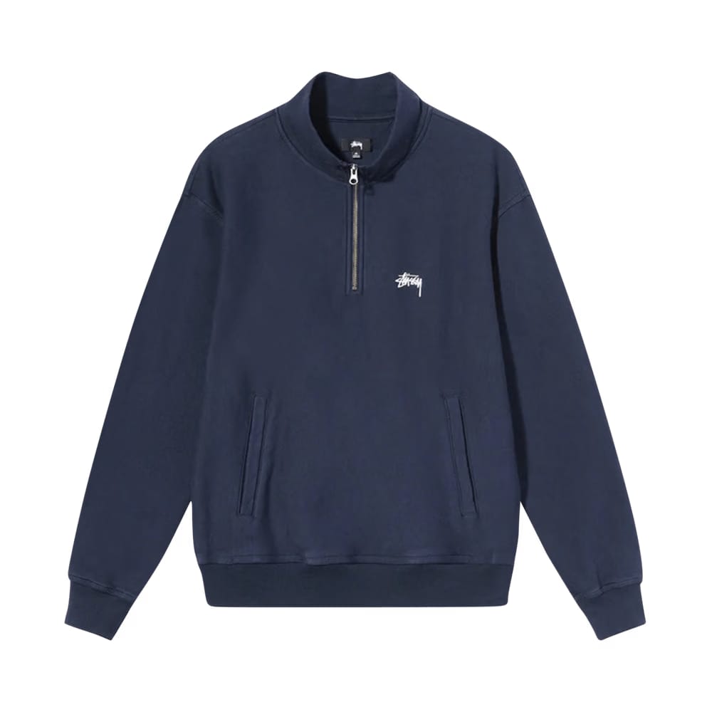 Stussy Stock Logo Mock Navy