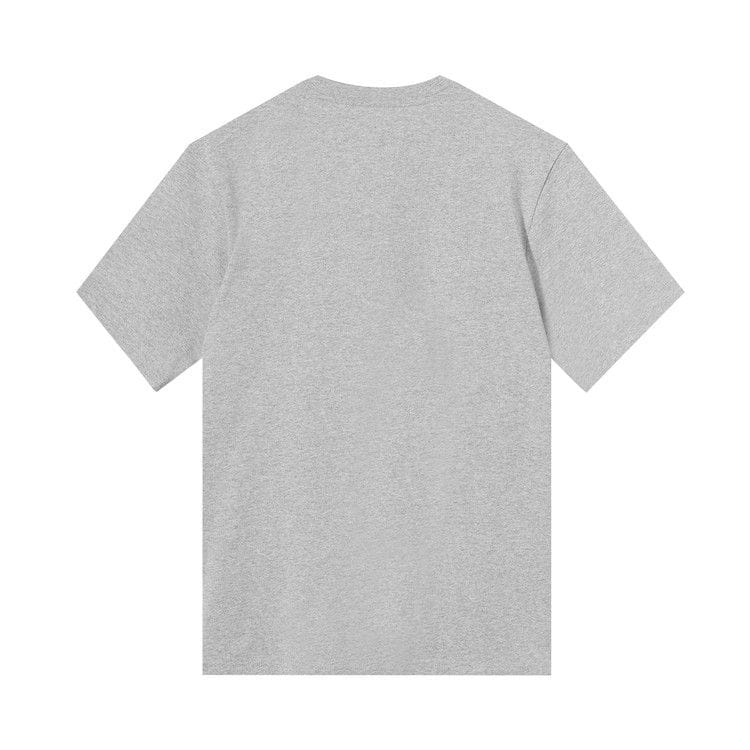 Stussy Stock Logo T-Shirt Grey Heather